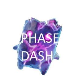 Phase Dash placeholder icon, white text on a purple tile